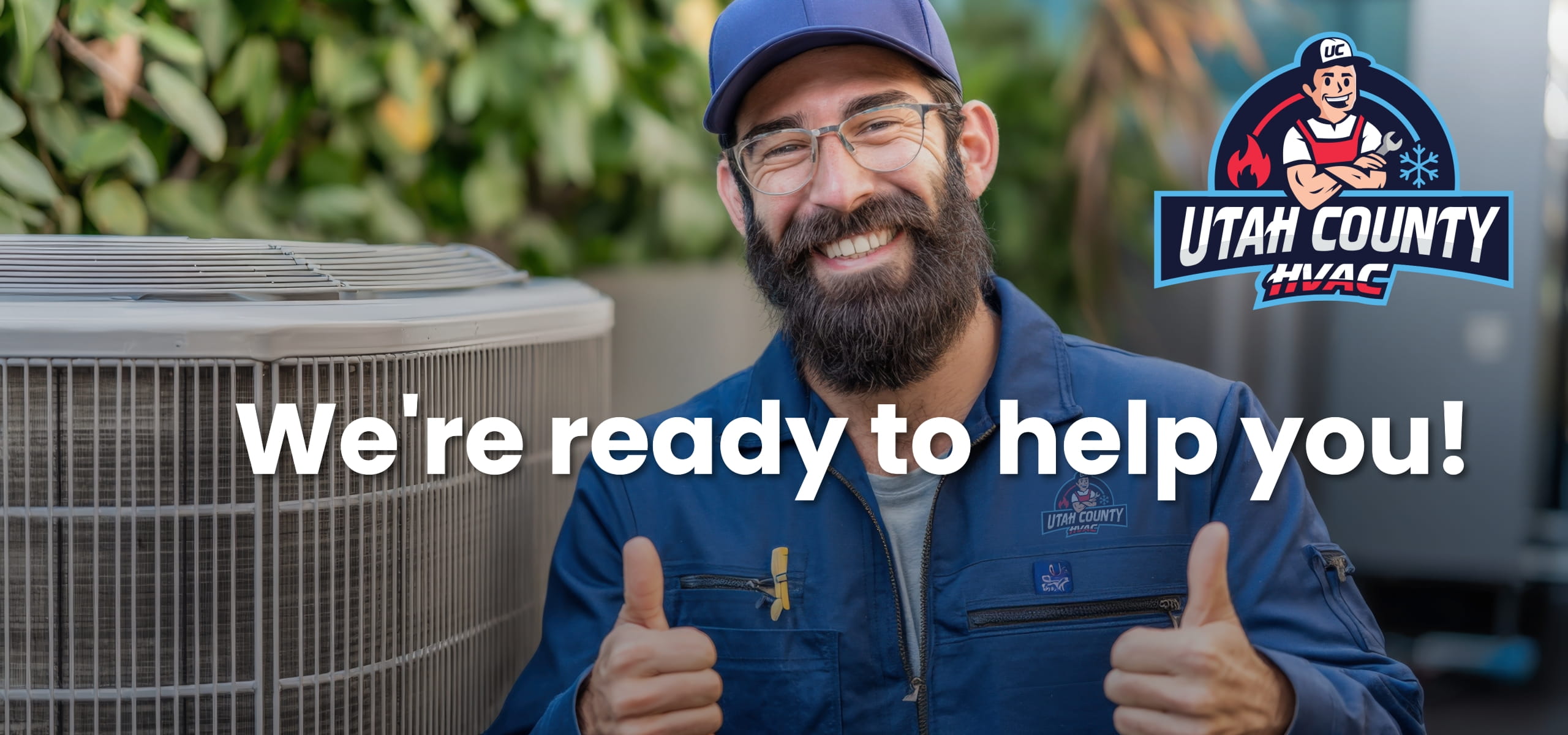 Sunset with HVAC equipment.